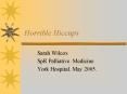 Horrible Hiccups PowerPoint PPT Presentation
