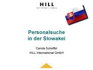 Personalsuche in der Slowakei