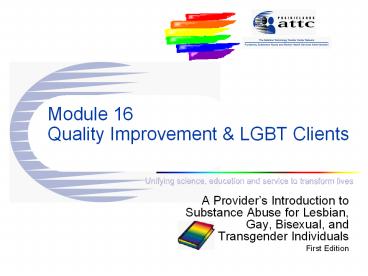 Module 16 Quality Improvement