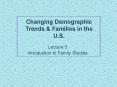 Changing Demographic Trends PowerPoint PPT Presentation