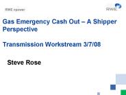 Gas Emergency Cash Out 