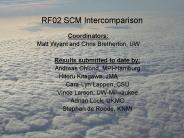 RF02 SCM Intercomparison