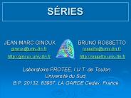 JEAN-MARC GINOUX        BRUNO ROSSETTO