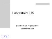 Laboratoire I3S