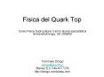 Fisica del Quark Top PowerPoint PPT Presentation