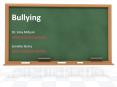 Bullying PowerPoint PPT Presentation