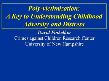 presentation player overlay