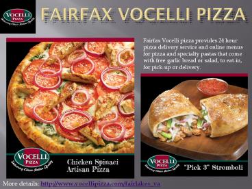 Pizza Clifton Virginia