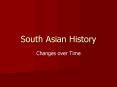 South Asian History PowerPoint PPT Presentation