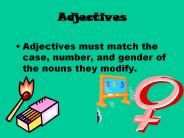Adjectives