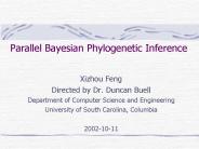 Parallel Bayesian Phylogenetic Inference