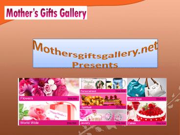 Mothers Day Gifts Online