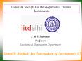 General Concepts for Development of Thermal Instruments PowerPoint PPT Presentation