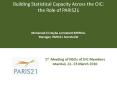 Building Statistical Capacity Across the OIC: the Role of PARIS21   PowerPoint PPT Presentation
