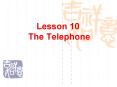 Lesson 10  The Telephone PowerPoint PPT Presentation