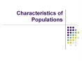 Characteristics%20of%20Populations PowerPoint PPT Presentation