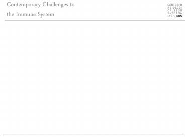 Contemporary%20Challenges%20to%20the%20Immune%20System