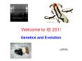 Welcome to IB 201! PowerPoint PPT Presentation