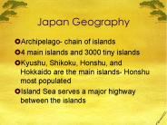 Japan Geography