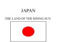 JAPAN PowerPoint PPT Presentation