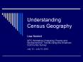 Understanding Census Geography PowerPoint PPT Presentation