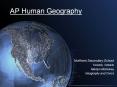 AP Human Geography PowerPoint PPT Presentation