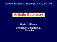 Adobe Systems, Strategic Visit, 11/1/06