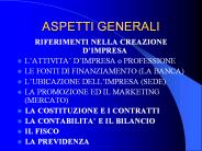 ASPETTI GENERALI