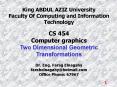 King ABDUL AZIZ University Faculty Of Computing and Information Technology PowerPoint PPT Presentation