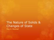 The Nature of Solids