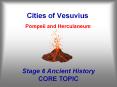 Cities of Vesuvius PowerPoint PPT Presentation