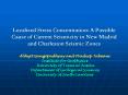 Localized Stress Concentration: A Possible Cause of Current Seismicity in New Madrid and Charleston Seismic Zones PowerPoint PPT Presentation