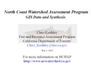 North Coast Watershed Assessment Program