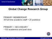Global Change Research Group