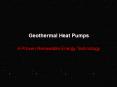 Geothermal Heat Pumps PowerPoint PPT Presentation