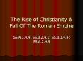 The Rise of Christianity PowerPoint PPT Presentation