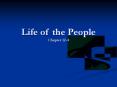 Life of the People Chapter 12-4 PowerPoint PPT Presentation