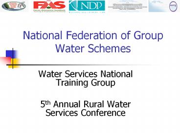 National Federation of Group Water Schemes