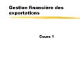 Gestion financi PowerPoint PPT Presentation