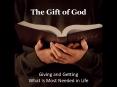 The Gift of God PowerPoint PPT Presentation