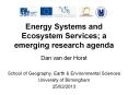 Energy%20Systems%20and%20Ecosystem%20Services;%20a%20emerging%20research%20agenda PowerPoint PPT Presentation