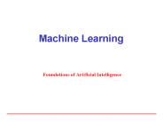 Machine Learning