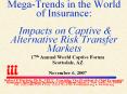 Mega-Trends in the World of Insurance:  Impacts on Captive PowerPoint PPT Presentation