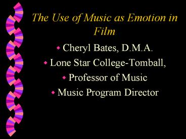 The%20Use%20of%20Music%20as%20Emotion%20in%20Film