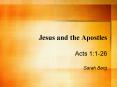 Jesus and the Apostles PowerPoint PPT Presentation