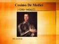 Cosimo De Medici PowerPoint PPT Presentation