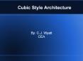 Cubic Style Architecture PowerPoint PPT Presentation