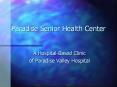Paradise Senior Health Center PowerPoint PPT Presentation