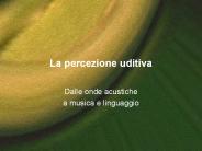 La percezione uditiva