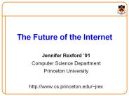 The Future of the Internet